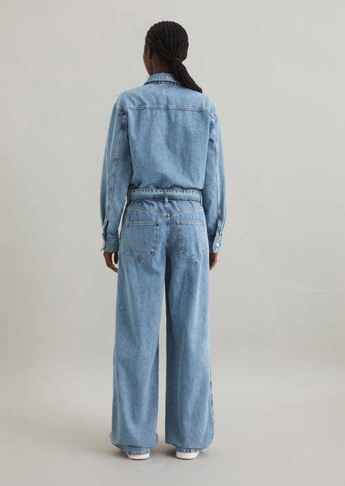Jeans overall relaxed — Light Blue