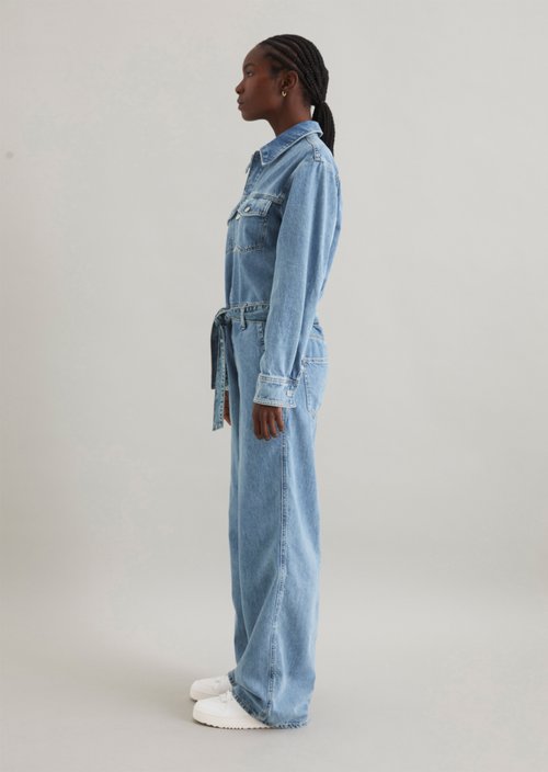 Jeans overall relaxed — Light Blue