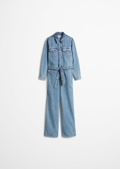 Jeans overall relaxed — Light Blue