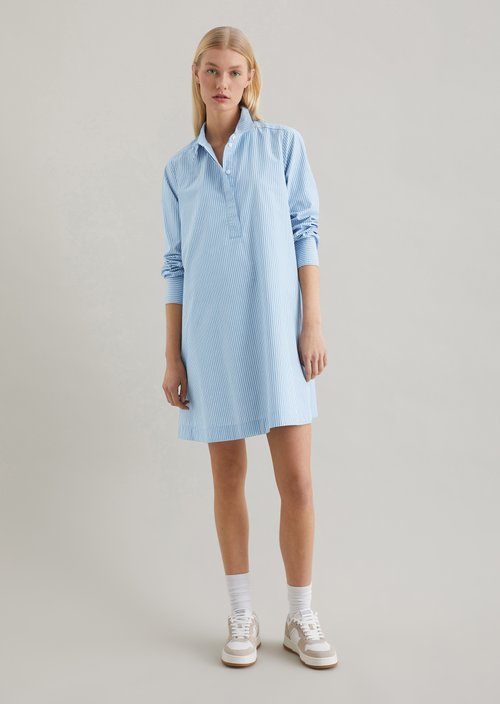 A-shape shirt dress — multi