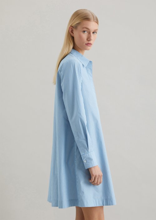 A-shape shirt dress — multi