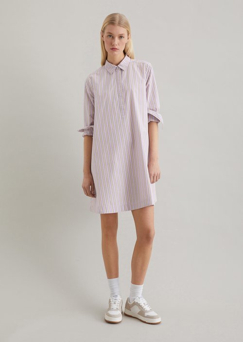 A-shape shirt dress — multi
