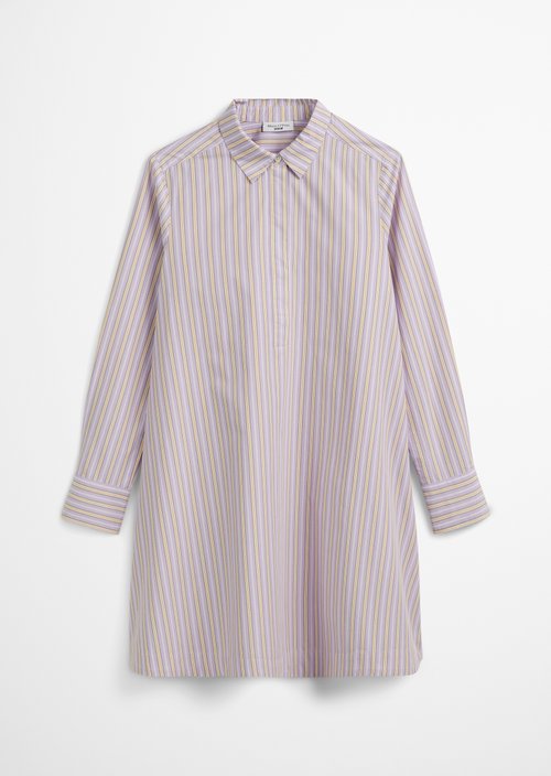 A-shape shirt dress — multi