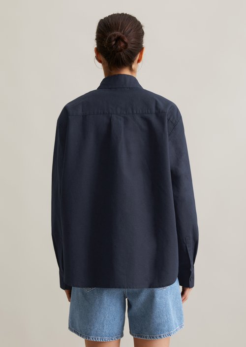 Relaxed blouse — Blue Depths