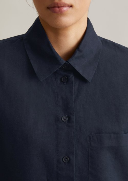 Relaxed blouse — Blue Depths
