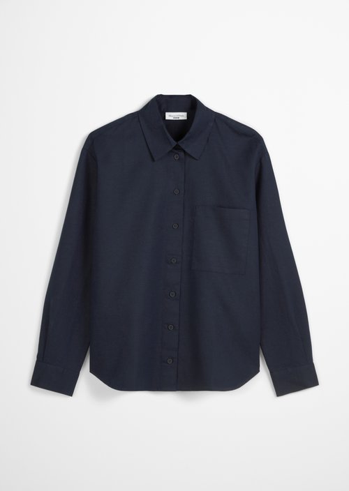 Relaxed blouse — Blue Depths
