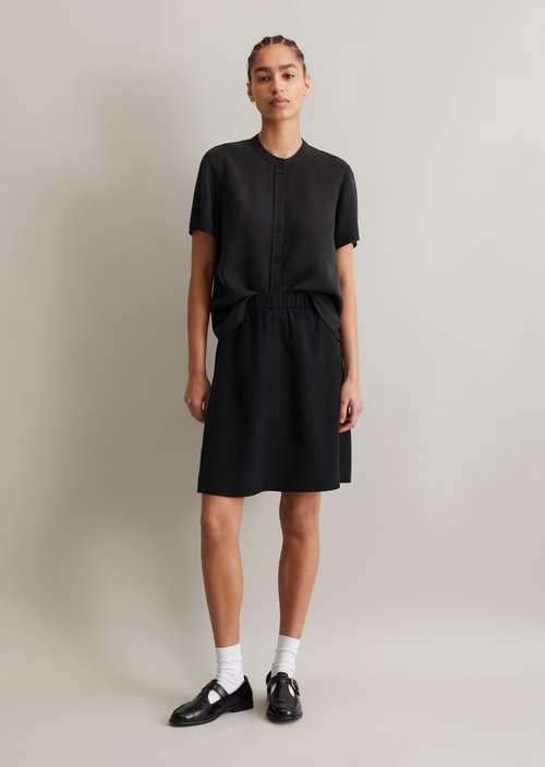 Regular blouse — Black