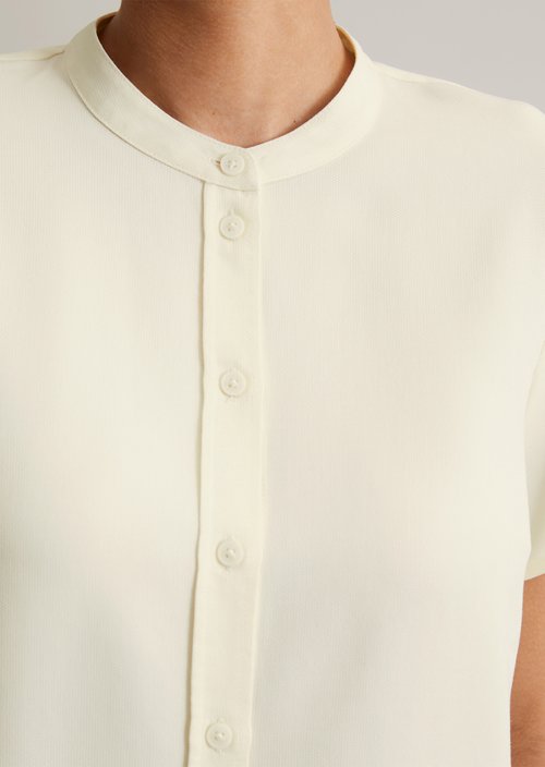 Regular blouse — Creamy White