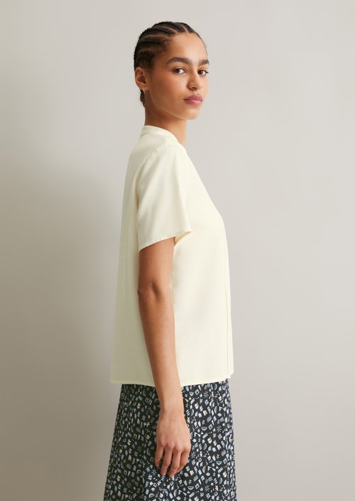 Regular blouse — Creamy White