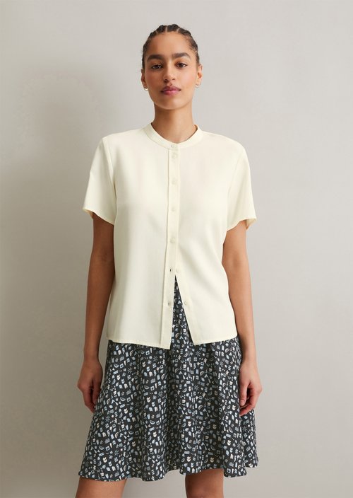 Regular blouse — Creamy White