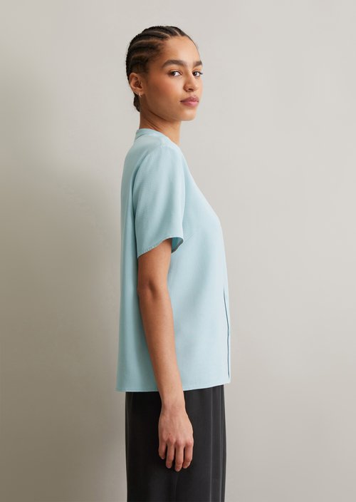Regular blouse — Blue Fog