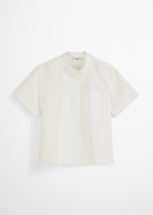 Relaxed blouse — Silky White