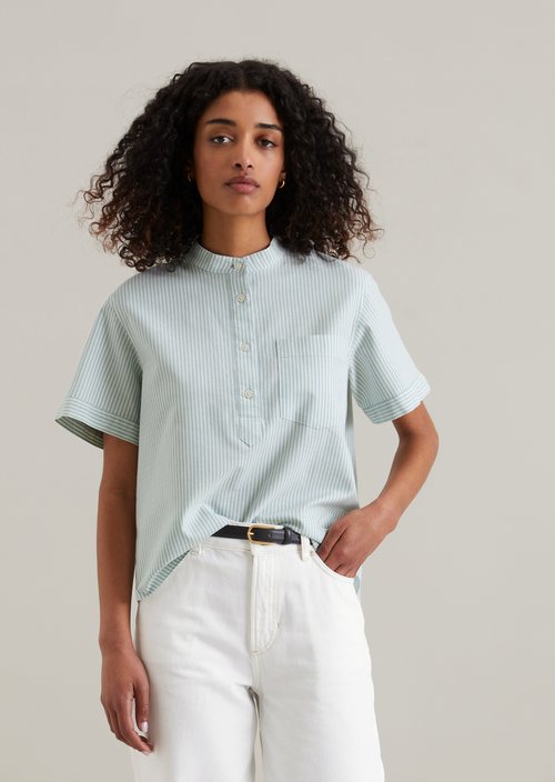 Relaxed blouse — Light Blue