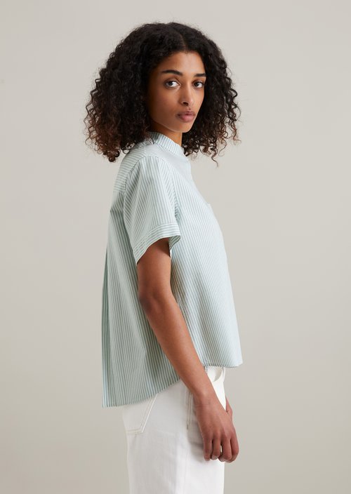 Relaxed blouse — Light Blue