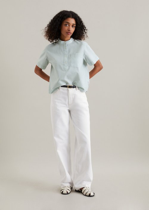 Relaxed blouse — Light Blue