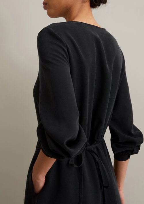 Dress relaxed — Black