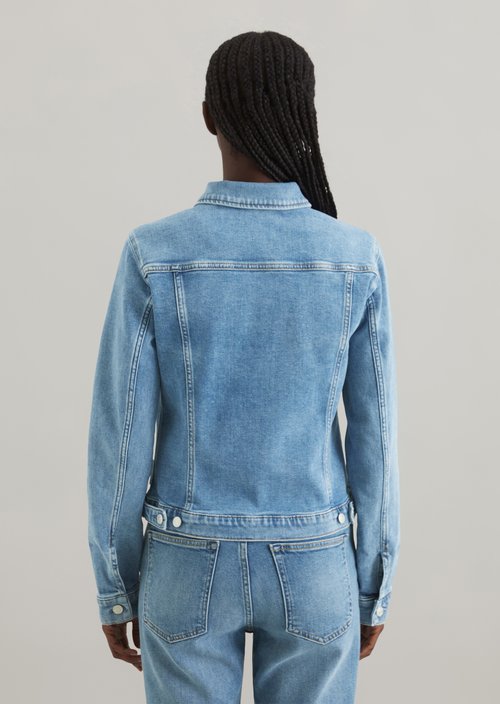 Oversize denim jacket — Light Blue