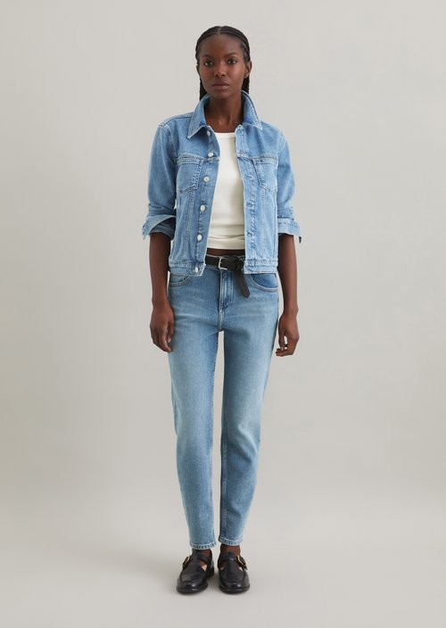 Oversize denim jacket — Light Blue