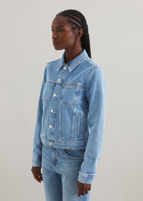 Oversize denim jacket — Light Blue