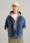 Marc O'Polo Oversized spijkerjas, Dames, blauw, L, 100% Katoen
