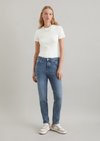 Marc O'Polo Jeans Model Freja boyfriend, Damen, blau, Gr. 32/34, 60% Baumwolle, 39% Lyocell, 1% Elasthan