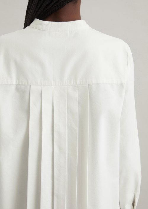 Relaxed blouse — Silky White