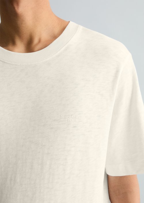 T-shirt regular — Silky White
