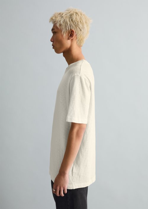 T-shirt regular — Silky White