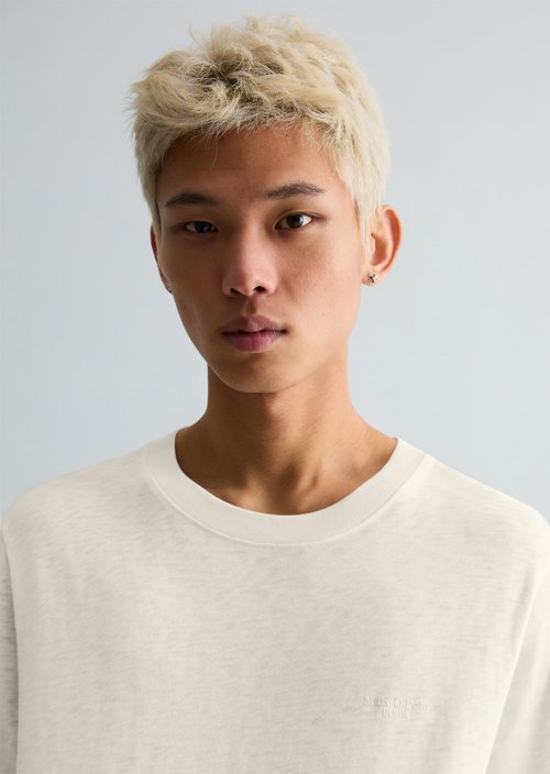 T-shirt regular — Silky White