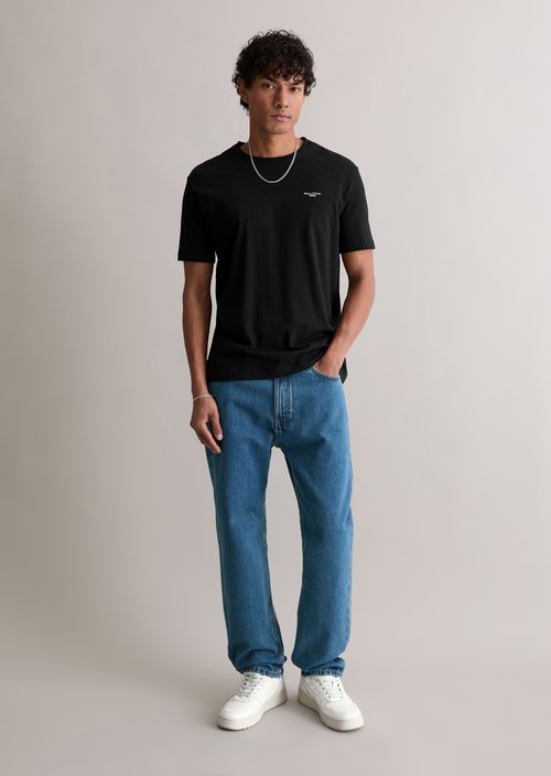 T-shirt regular — Black