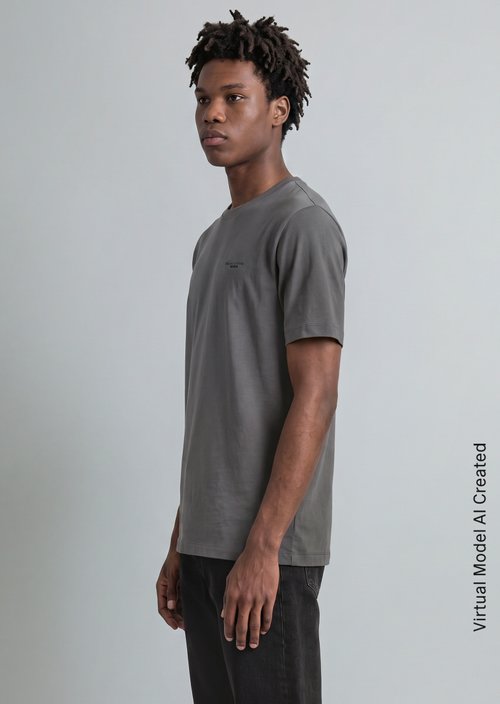T-shirt regular — Oxide Grey