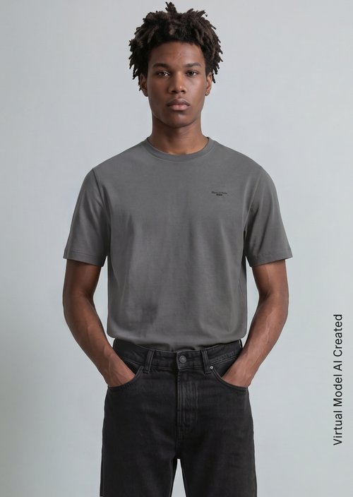 T-shirt regular — Oxide Grey