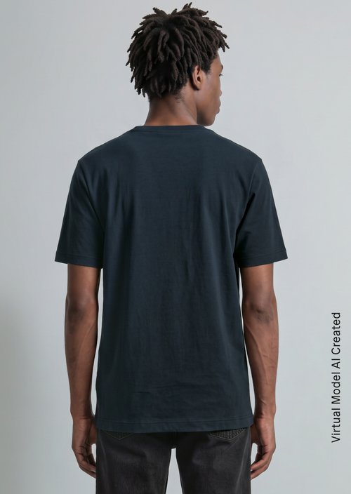 T-shirt regular — Navy Teal