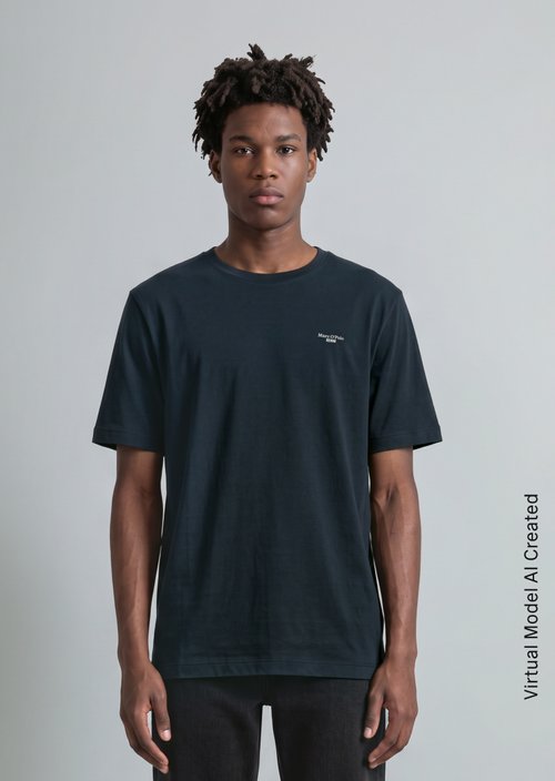 T-shirt regular — Navy Teal
