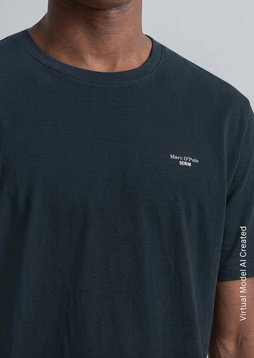 T-shirt regular — Navy Teal