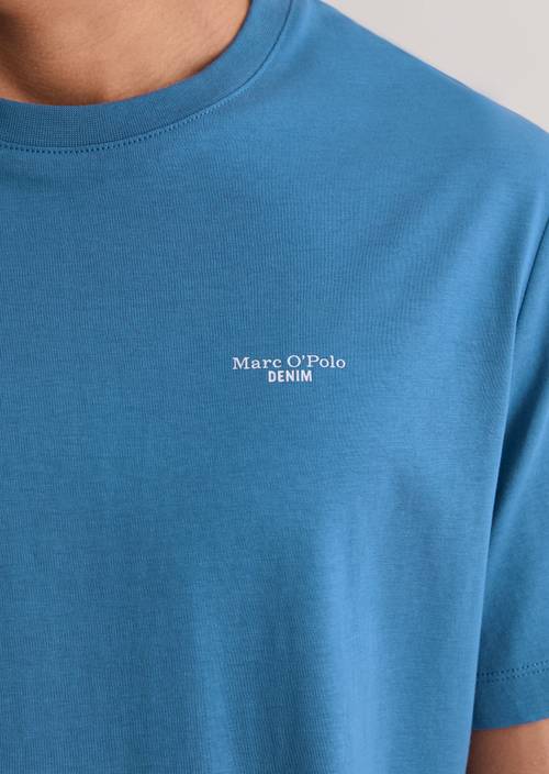 T-Shirt regular Glaucous Blue in Detailansicht