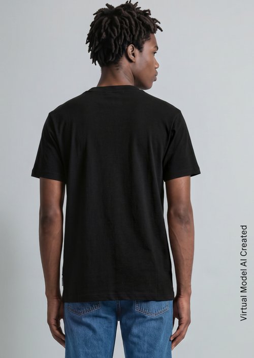 Relaxed T-shirt — Black