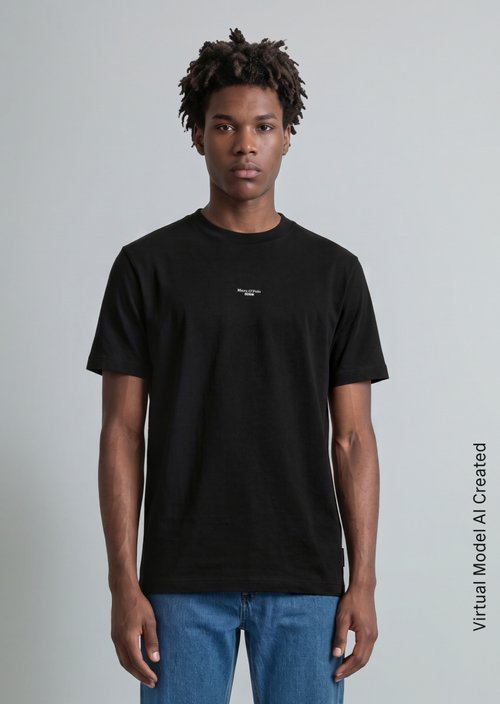 Relaxed T-shirt — Black