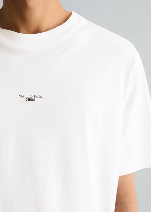 T-shirt relaxed White en vue détaillée