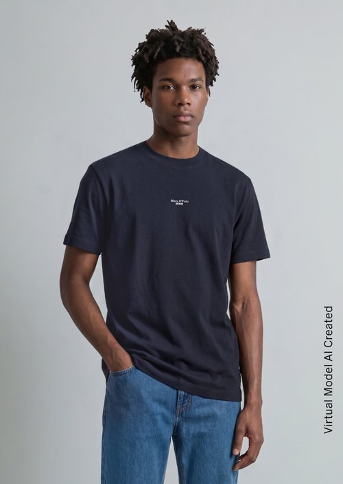 Relaxed T-shirt — True Navy