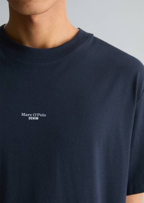 T-shirt relaxed True Navy en vue détaillée