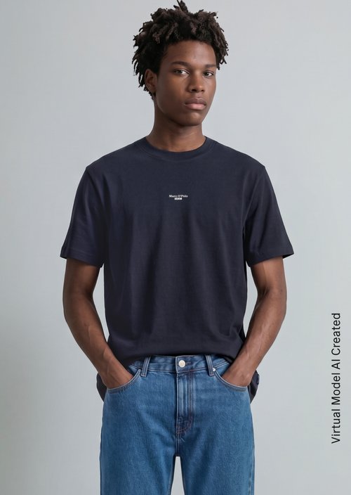 Relaxed T-shirt — True Navy