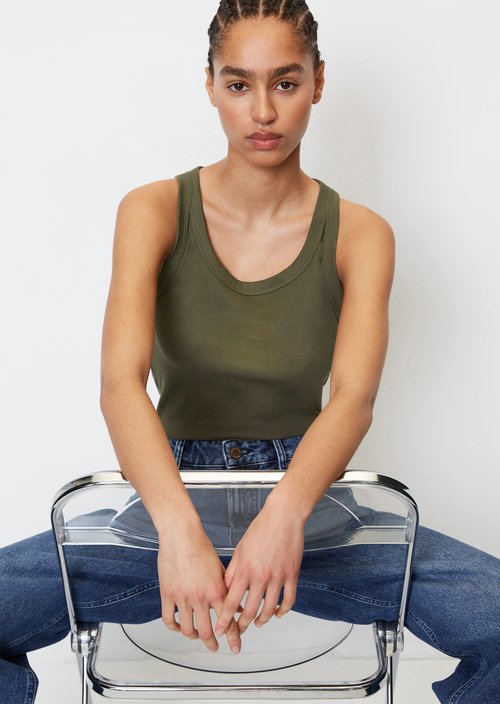 Ipeek Ripp Tanktop Aus Tencel Modal Und Bio Baumwolle 1