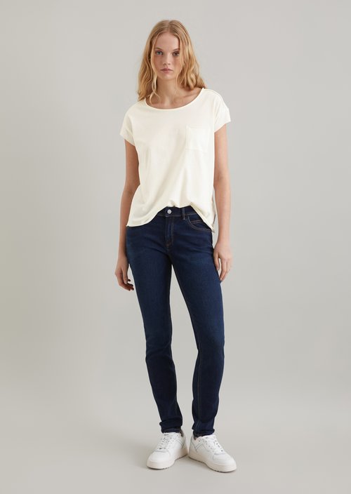 Relaxed T-shirt — Silky White
