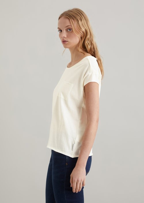 Relaxed T-shirt — Silky White