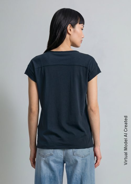 Relaxed T-shirt — Scandinavian Blue