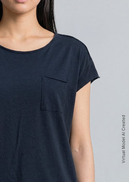 Relaxed T-shirt — Scandinavian Blue