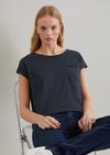 Marc O'Polo Relaxed T-shirt, Dames, blauw, Xxs, 100% Katoen