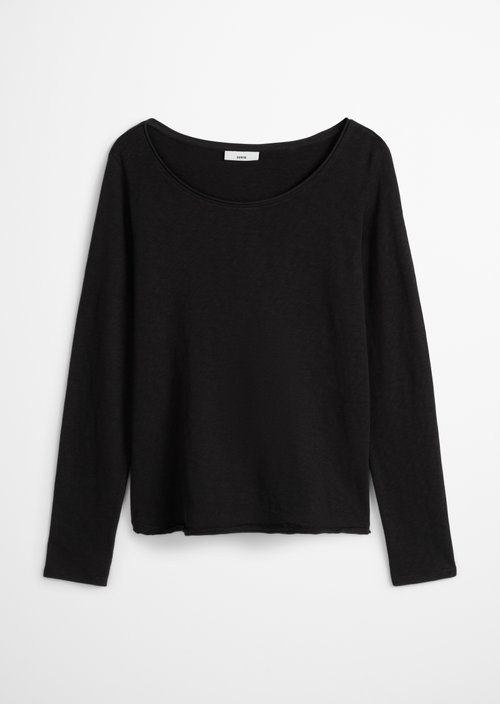 Longsleeve regular — Black