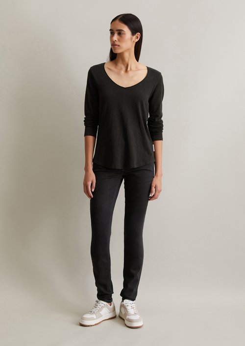 Longsleeve regular — Black